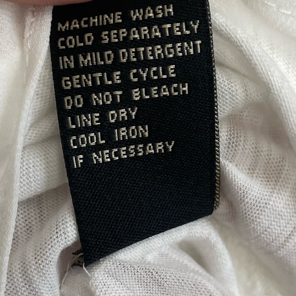 DG2 White Sheer Ruffle Top - Picture 7 of 10